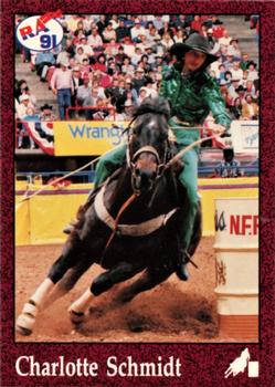1991 Rodeo America Set B #89 Charlotte Schmidt Front